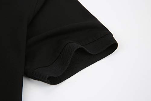 Mens Polo Shirts Short Sleeve Regular Fit Fashion Designed Shirt