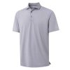 Short and Long Sleeve Polo Shirts for Men Dry Fit Performance Moisture Wicking Sport Pin Striped Mens Golf Shirts