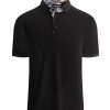 Mens Polo Shirts Short Sleeve Regular Fit Fashion Designed Shirt