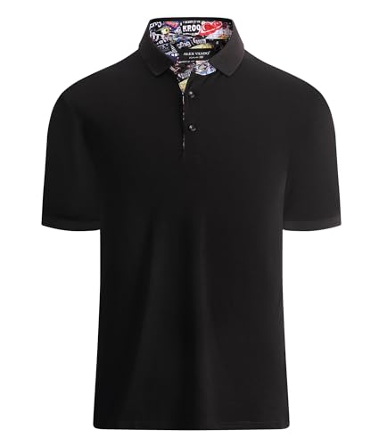 Mens Polo Shirts Short Sleeve Regular Fit Fashion Designed Shirt