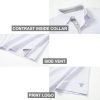 Mens Golf Shirt Short and Long Sleeve Moisture Wicking Dry Fit Performance Solid Casual Pique Golf Polo Shirts for Men
