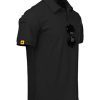 Mens Polo Shirts Performance Short Sleeve Tactical Shirts Athletic Golf Shirt for Men Daily Casual Collared T-Shirt