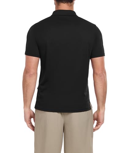 Mens Golf Shirts Short Sleeve Polo Performance Moisture Wicking Dry Fit Collared Shirts for Casual Bussiness