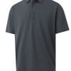 Golf Shirts for Men Pique Solid Performance Moisture Wicking Lightweight Collared Mens Polo Shirts Short Sleeve