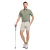 Golf Shirts for Men Moisture Wicking Striped Polo Performance Dry Fit Business Sports Mens Polo Shirts Short Sleeve