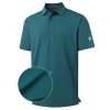 Golf Shirts for Men Dry fit Sports Jacquard Lightweight Performance Texture Short Sleeve Collared Polo Shirts
