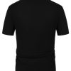 Men's Contrast 70s Vintage Polo Shirts Short Sleeve Knitwear
