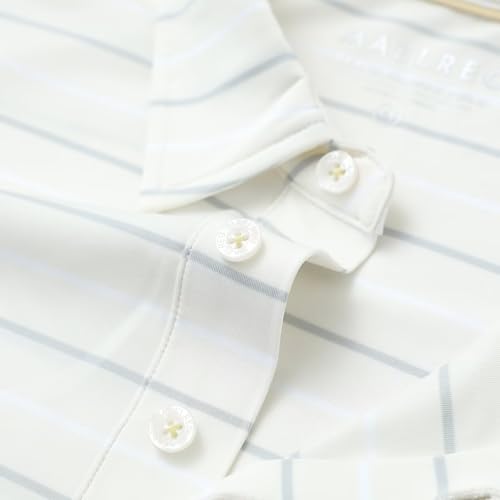 31fu3Lva-L.jpg Boys Polo Shirt Short Sleeve Performance Moisture Wicking Dry fit Casual Striped Golf Shirts for Boys