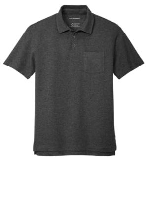 C-Free Cotton Blend Pique Pocket Polo