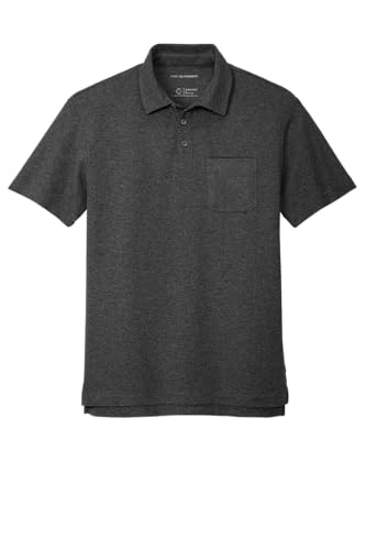 C-Free Cotton Blend Pique Pocket Polo