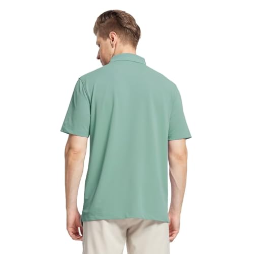 Golf Shirts for Men Short Sleeve Performance Dry Fit Lightweight Moisture Wicking Pique Casual Men's Polo Shirts