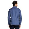 Quarter Zip Pullover Men Performance Dry Fit Stripe Mock Neck Midlayer Golf 1/4 Zip Pullover Mens Sweatshirt