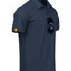 Mens Polo Shirt Short Sleeve Sports Tactical T-Shirt Athletic Golf Polos Daily Casual Stylish Collared Shirts for Men