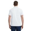 Mens Golf Shirts Short Sleeve Dry Fit Moisture Wicking Lightweight Sports Striped Polo T Shirts for Men