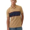 Men's Striped Stretch Pique Polo Shirt