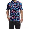 41-tFNmZmFL.jpg Golf Shirts for Men Super Stretch Jacquard Dry Fit Golf Polo Moisture Wicking Short Sleeve Polo Shirts for Men