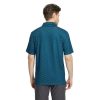 Mens Golf Shirt Short Sleeve Dry Fit Print Moisture Wicking Performance Patterns Collared Polo Shirt