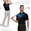 412Hl32HJQL.jpg Mens Polo Shirts Short Sleeve Moisture Wicking Golf Tennis Polo Casual Shirts