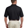 Men's Pima Piqué Short-Sleeve Polo L BLACK