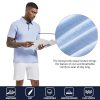 Men's Polo Shirts Short Sleeve Cotton Blend Moisture Wicking Dry Fit Performance Collared Golf Shirts for Men