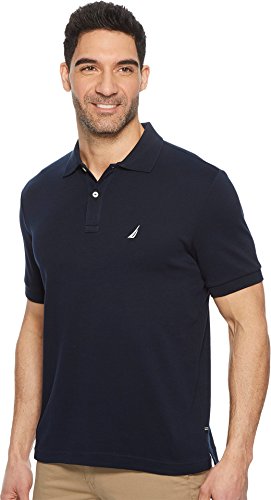 Men's Classic Fit Short Sleeve Solid Soft Cotton Polo Shirt