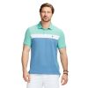 Men's Advantage Performance Short Sleeve Stripe Polo Shirt
