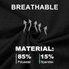 Golf Shirts for Men Dry Fit Performance Moisture Wicking Casual Heather Collared Long Sleeve Polo Shirts for Men