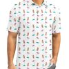 Men's Golf Polo Shirts Short Sleeve Performance Dry Fit Polo Shirt Moisture Wicking Casual Golf Shirts