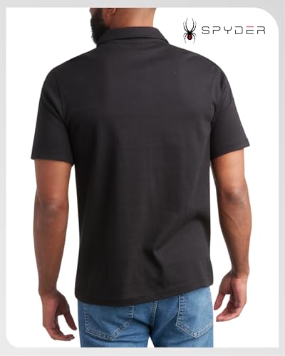 Mens Polo Shirt - Cotton Polo Shirts for Men - Casual Golf Shirt - Mens Polo Shirts Short Sleeve - Collared Shirt Men