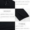 41SL-vbJLoL.jpg Mens Knit Polo Shirt Short Sleeve Hollow Out Knit Shirt Texture Knitted Polo