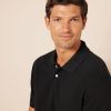 Men's Polo Shirts Short Sleeve, Slim-Fit Cotton Pique