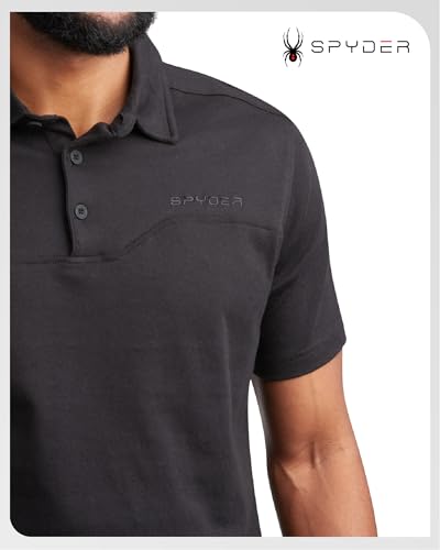Mens Polo Shirt - Cotton Polo Shirts for Men - Casual Golf Shirt - Mens Polo Shirts Short Sleeve - Collared Shirt Men