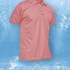 Men's Polo Shirt Quick Dry Performance Short Sleeve Tactical Shirts Pique Jersey Golf Shirt