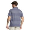 Mens Polo Shirts Short Sleeve Dry Fit Jacquard Performance Moisture Wicking Casual Pocket Golf Shirts for Men