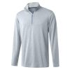 M MAELREG Quarter Zip Golf Pullover Men Dry Fit Long Sleeve Performance Wicking Mock Neck 1/4 Zip Pullover Mens Sweatshirt