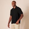 Men's Polo Shirts Short Sleeve, Slim-Fit Cotton Pique