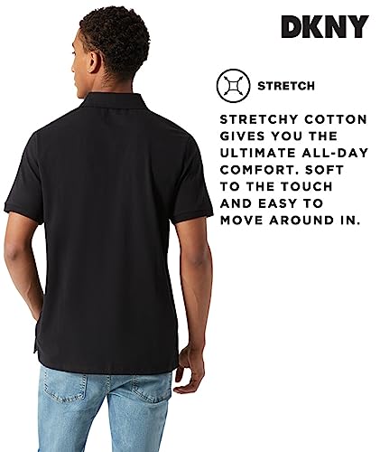 Polo Shirts for Men - Soft Stretch Casual Cotton Mens Polo Shirts | Modern Fit Short Sleeve Mens Polos
