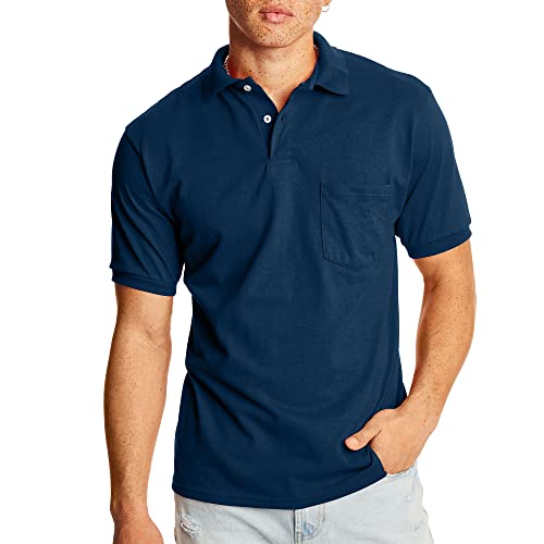 Men's Short-Sleeve Jersey Pocket Polo (Pack of 2)