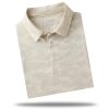 Golf Shirts for Men Short Sleeve Heather Jacquard Textured Stretch Moisture Wicking Performance Mens Polo Shirts