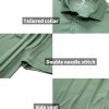 Golf Shirts for Men - Short Sleeve Performance Solid Moisture Wicking Polo Shirt