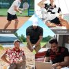5101MiBY8L.jpg Mens Polo Shirts Short Sleeve Moisture Wicking Golf Tennis Polo Casual Shirts