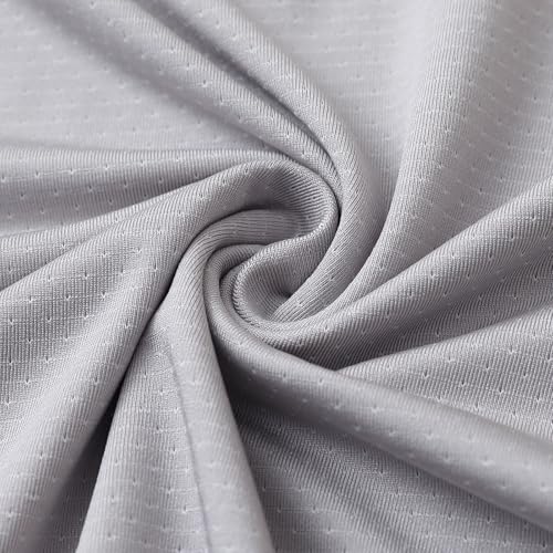 Mens Golf Shirts Moisture Wicking Dry Fit Business Casual Stretch Jacquard Short Sleeve Golf Polo Shirts for Men