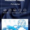 Men's Polo Shirts 3 Buttons Casual Work T Shirts Quick Dry Short Sleeve Golf Shirt Pique Jersey Outdoor Performance