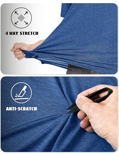 Men's Short Sleeve Polo Golf Shirts 3-Button Moisture Wicking Athletic T-Shirts Casual Collared Shirt