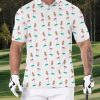 Men's Golf Polo Shirts Short Sleeve Performance Dry Fit Polo Shirt Moisture Wicking Casual Golf Shirts