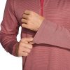 Quarter Zip Pullover Men Performance Dry Fit Stripe Mock Neck Midlayer Golf 1/4 Zip Pullover Mens Sweatshirt