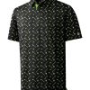 51NYd8xzqL.jpg Men's Golf Polo Shirt Short Sleeve Performance Moisture Wicking Collared Print Shirt for Golf and Casual Wear