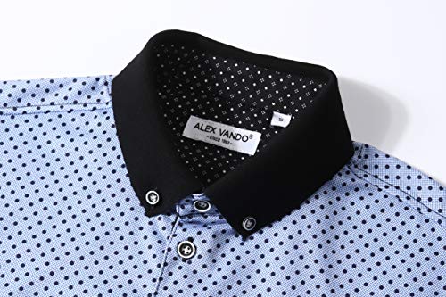 Mens Polo Shirts Short Sleeve Regular Fit Fashion Designed Shirt