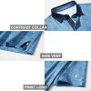 51VgsVvZ0mL.jpg Mens Golf Shirts Short Sleeve Moisture Wicking Dry Fit Print Performance Athletic Casual Golf Polo Shirts for Men