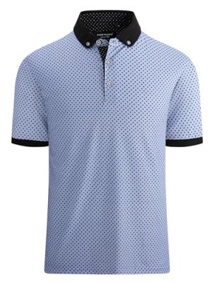 Mens Polo Shirts Short Sleeve Regular Fit Fashion Designed Shirt